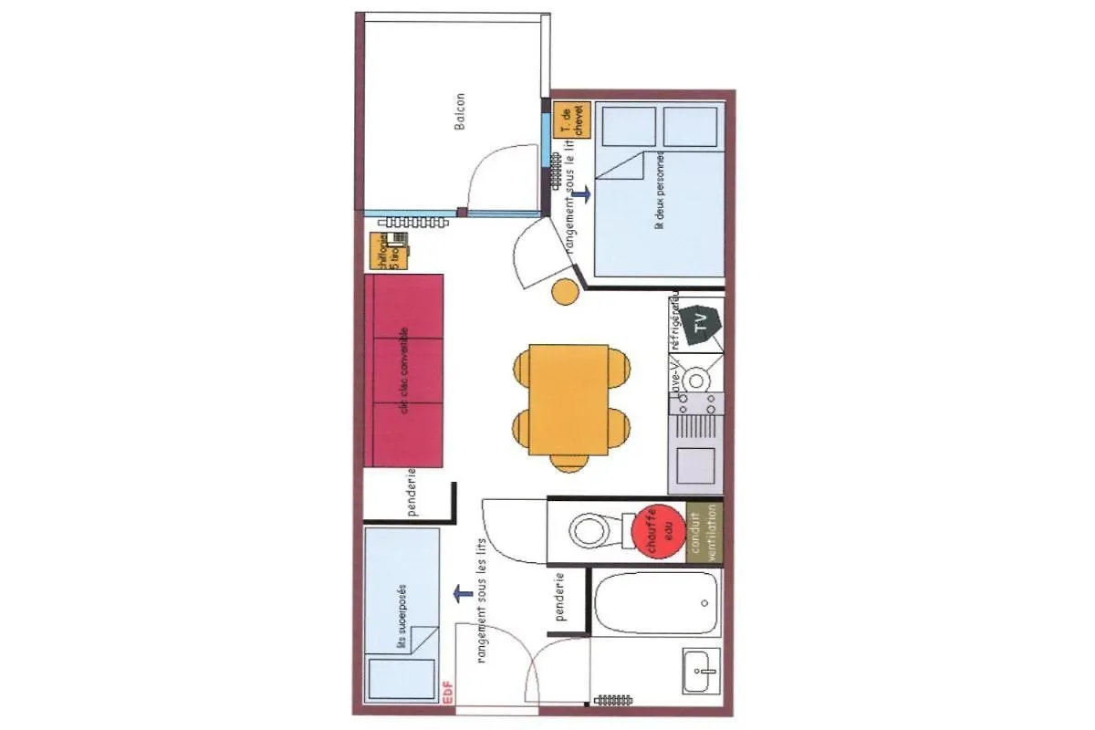 La Croix Du Sud Apartment Valmeinier